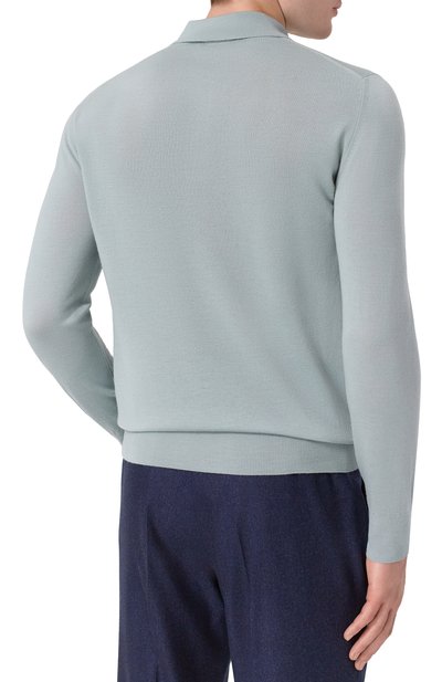 Шерстяное поло CANALI, арт. C0017/MK01149, фото 4