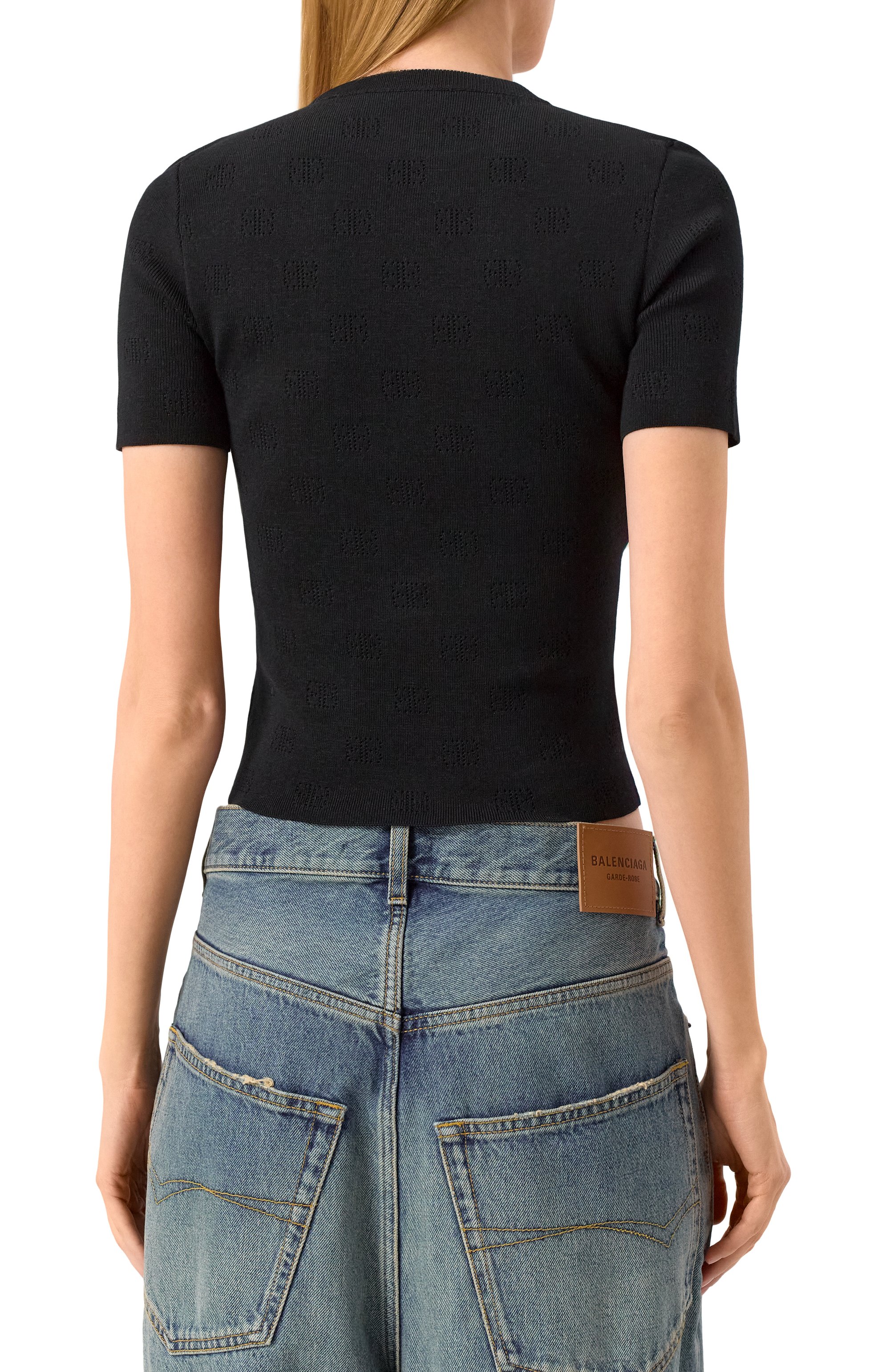 Шерстяной пуловер BALENCIAGA, арт. 793613/T5215, фото 4