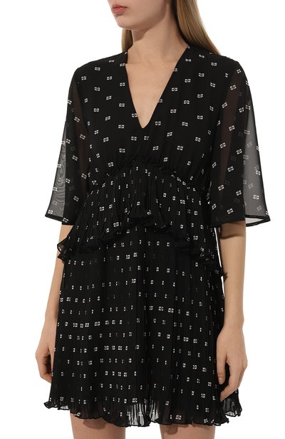 Платье GANNI черного цвета по цене 21550 руб., арт. F8832, фото 3 Платье GANNI, арт. F8832, фото 3