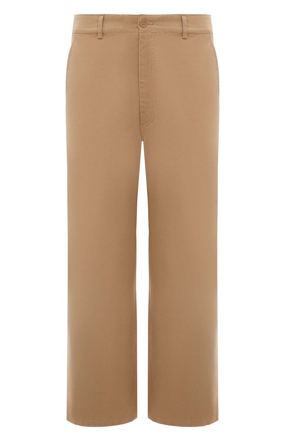 Хлопковые брюки GUCCI бежевого цвета по цене 112320 руб., арт. 669182 ZAHPV, фото 1 Хлопковые брюки GUCCI, арт. 669182 ZAHPV, фото 1