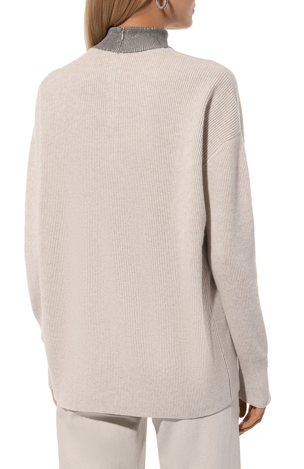 Свитер из кашемира BRUNELLO CUCINELLI, арт. M12191114P, фото 4