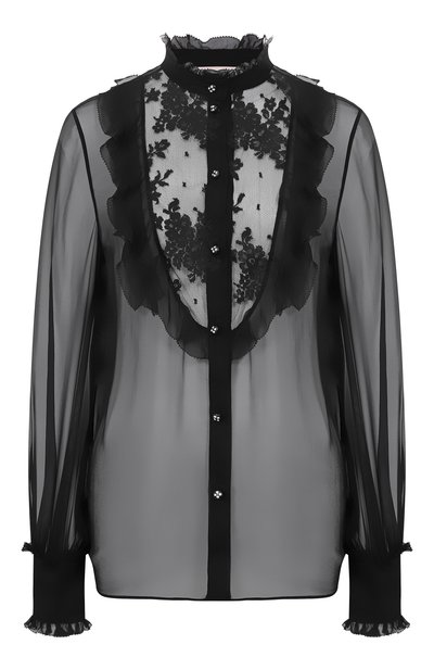 Женская шелковая блузка VALENTINO, арт. 6B0AB7J0/2UP