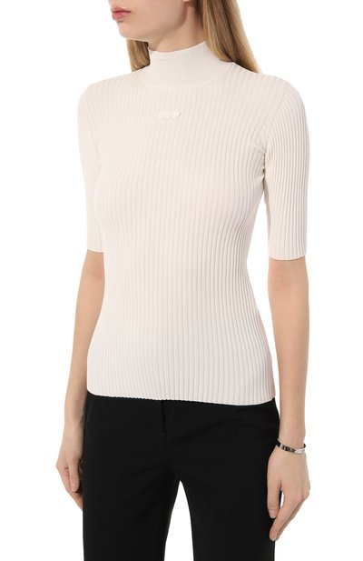 Водолазка из вискозы OFF-WHITE, арт. 0WHF050C99KNI001, фото 3