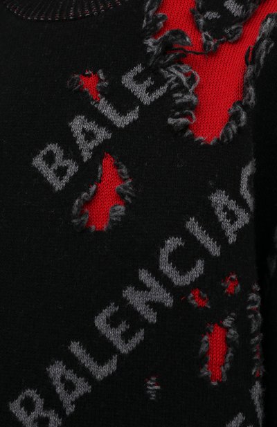 Шерстяной свитер BALENCIAGA, арт. 662528/T1603, фото 5