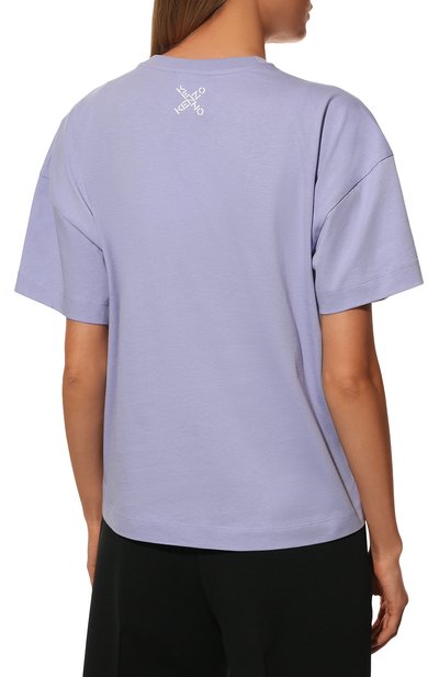 Хлопковая футболка kenzo sport KENZO, арт. FC52TS6844SJ, фото 4