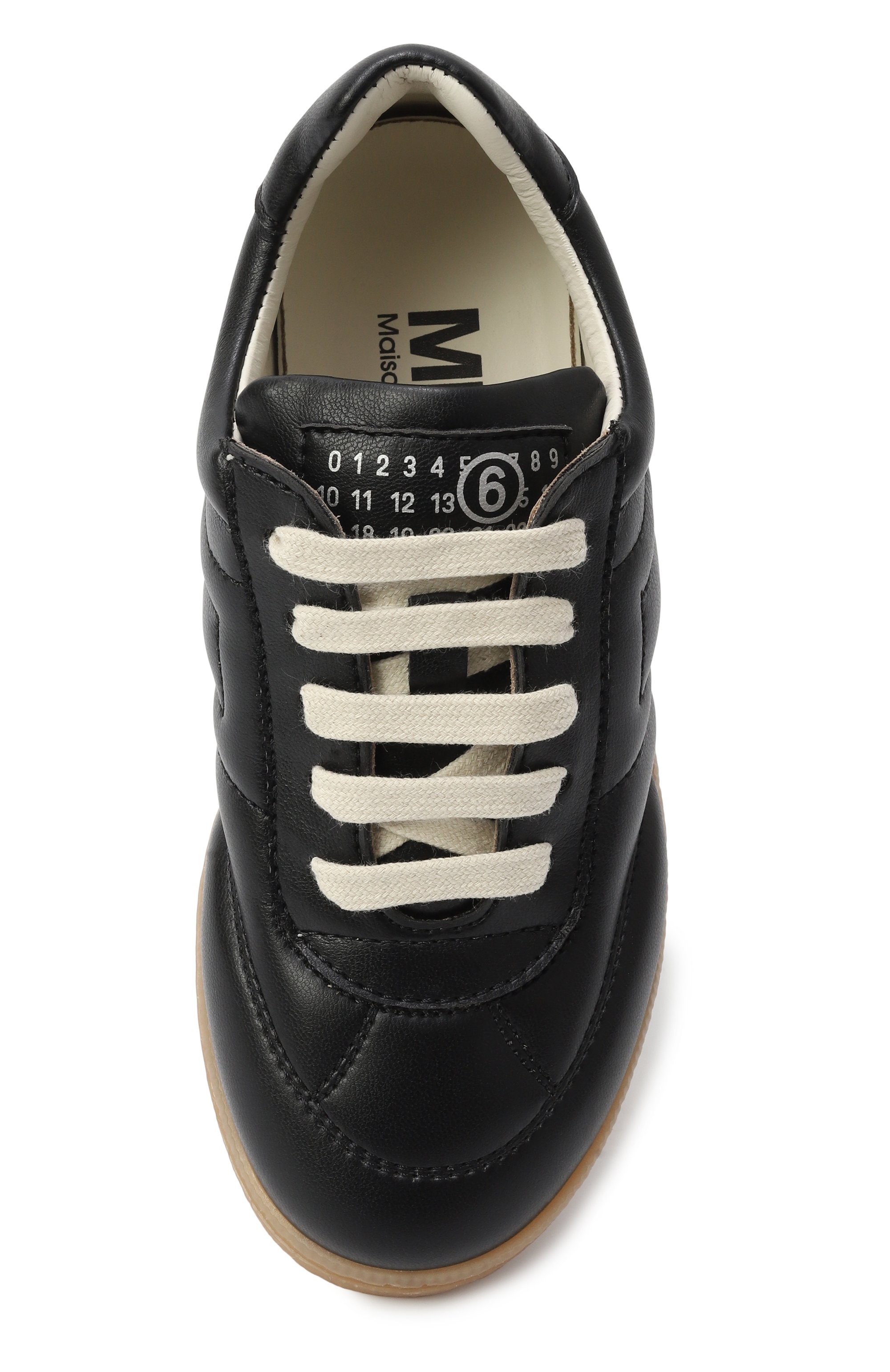 Кеды MM6 черного цвета по цене 27900 руб., арт. 79725 VAR3/28-35, фото 4 Кеды MM6, арт. 79725 VAR3/28-35, фото 4