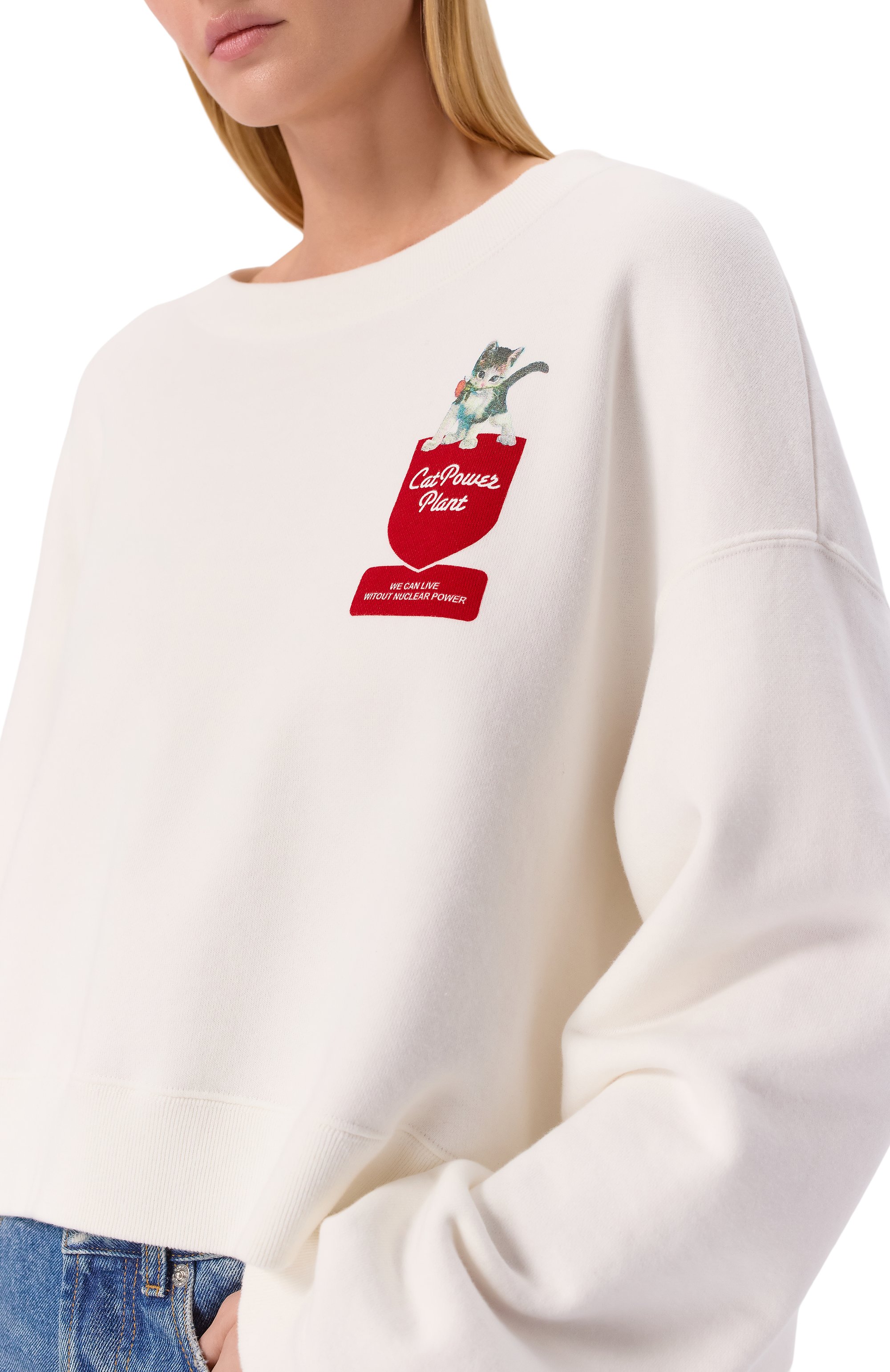 Хлопковый свитшот UNDERCOVER, арт. UC2E8802-3, фото 5