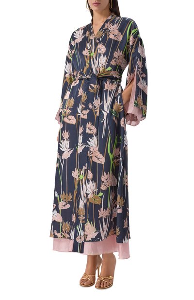 Кимоно из хлопка и шелка  FREEAGE, арт. WS25.CR081M.6001.499, фото 3