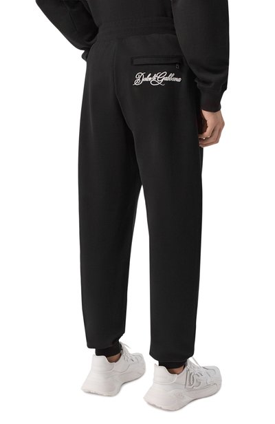 Хлопковые джоггеры DOLCE & GABBANA, арт. GVS2HZ/G7P9M, фото 4