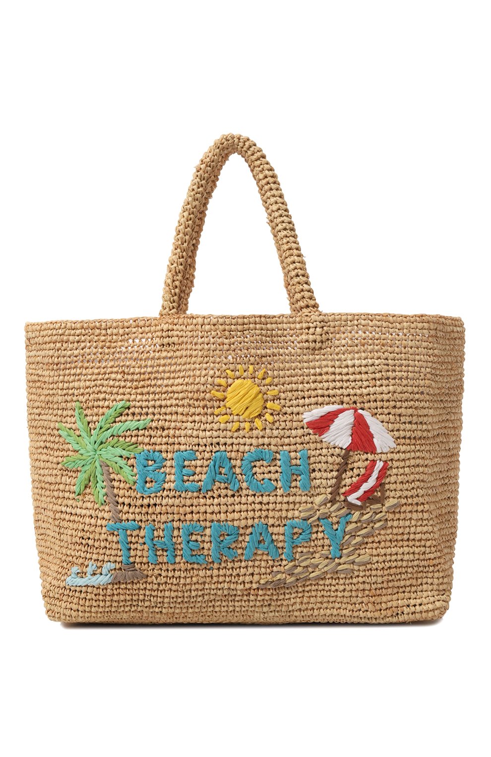 Сумка beach therapy MC2 SAINT BARTH бежевого цвета по цене 24950 руб., арт. RAFFIA BEACH/STBA/00381F, фото 1 Сумка beach therapy MC2 SAINT BARTH, арт. RAFFIA BEACH/STBA/00381F, фото 1