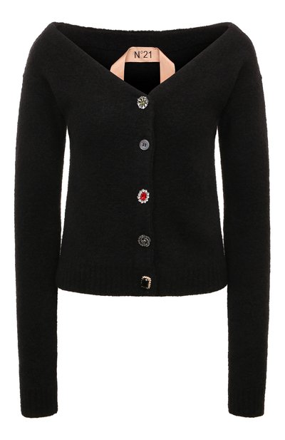 Женский кардиган из шерсти и хлопка N21, арт. A015/7099