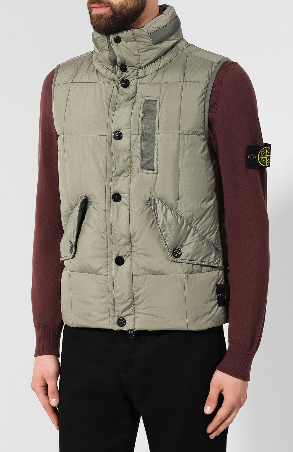 Пуховый жилет STONE ISLAND, арт. 7115G0123, фото 3