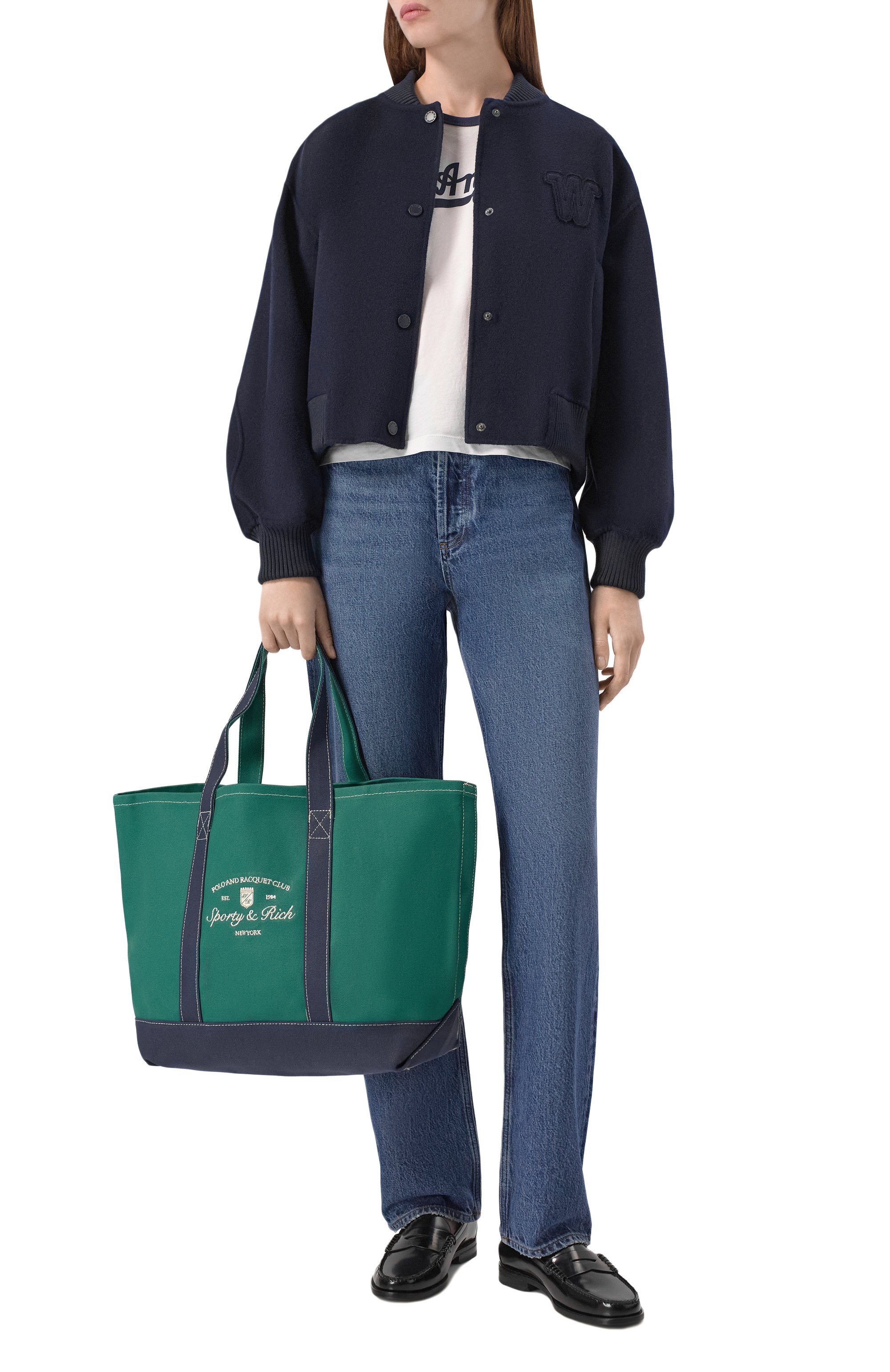 Сумка-тоут syracuse SPORTY AND RICH, арт. BA006621412BL109, фото 7