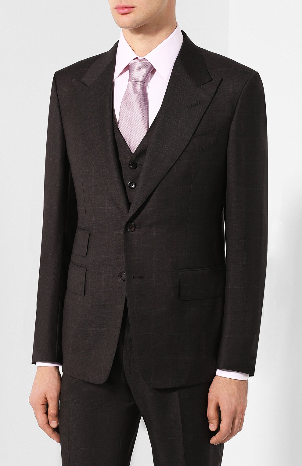 Костюм-тройка из шерсти TOM FORD, арт. 411R75/31AL43, фото 2