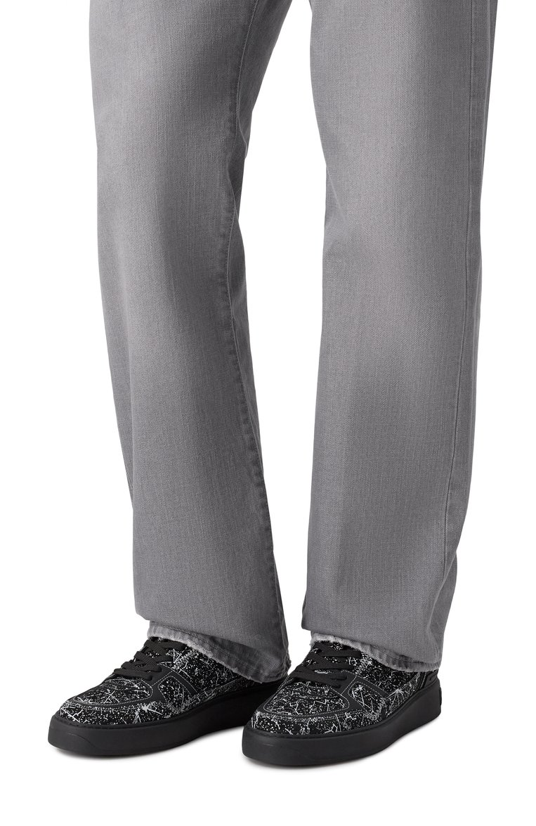 Замшевые кеды b-court skate BALMAIN, арт. EM0VI372/LSVG, фото 1