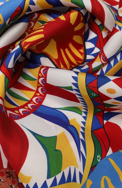 Шелковый платок DOLCE & GABBANA, арт. FN093R/GDBTQ, фото 4