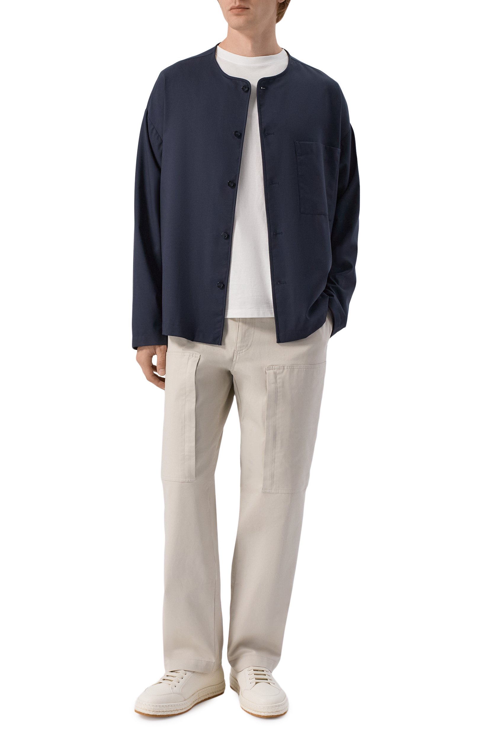 Шерстяная рубашка EMPORIO ARMANI, арт. EM006093/TE22611, фото 2