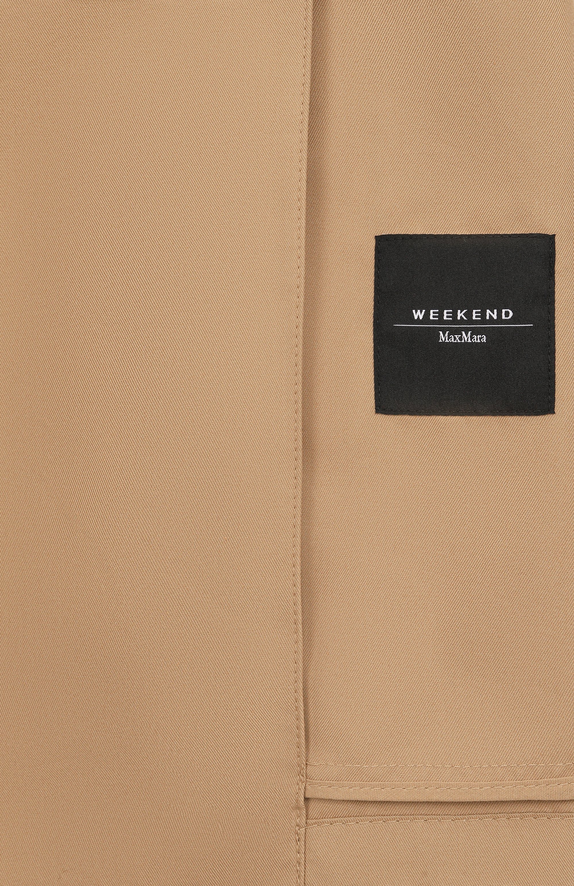 Хлопковый тренч WEEKEND MAX MARA, арт. BIGLIA, фото 7