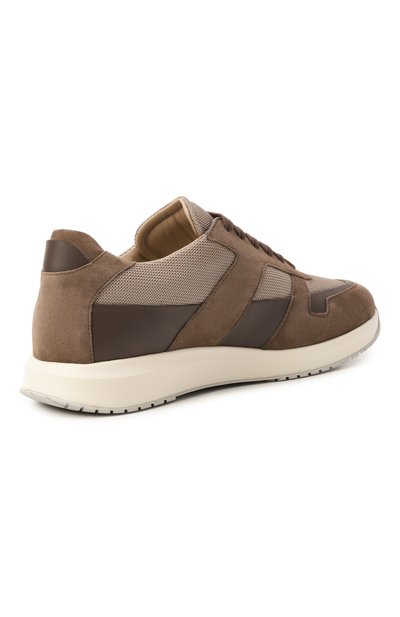 Комбинированные кроссовки MVST, арт. SNEAKER 7/CALFSKIN+SUEDE+NYL0N, фото 4