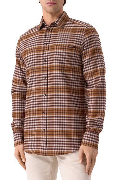 Хлопковая рубашка DOLCE & GABBANA, арт. G5JZ9T/GJ291, фото 3