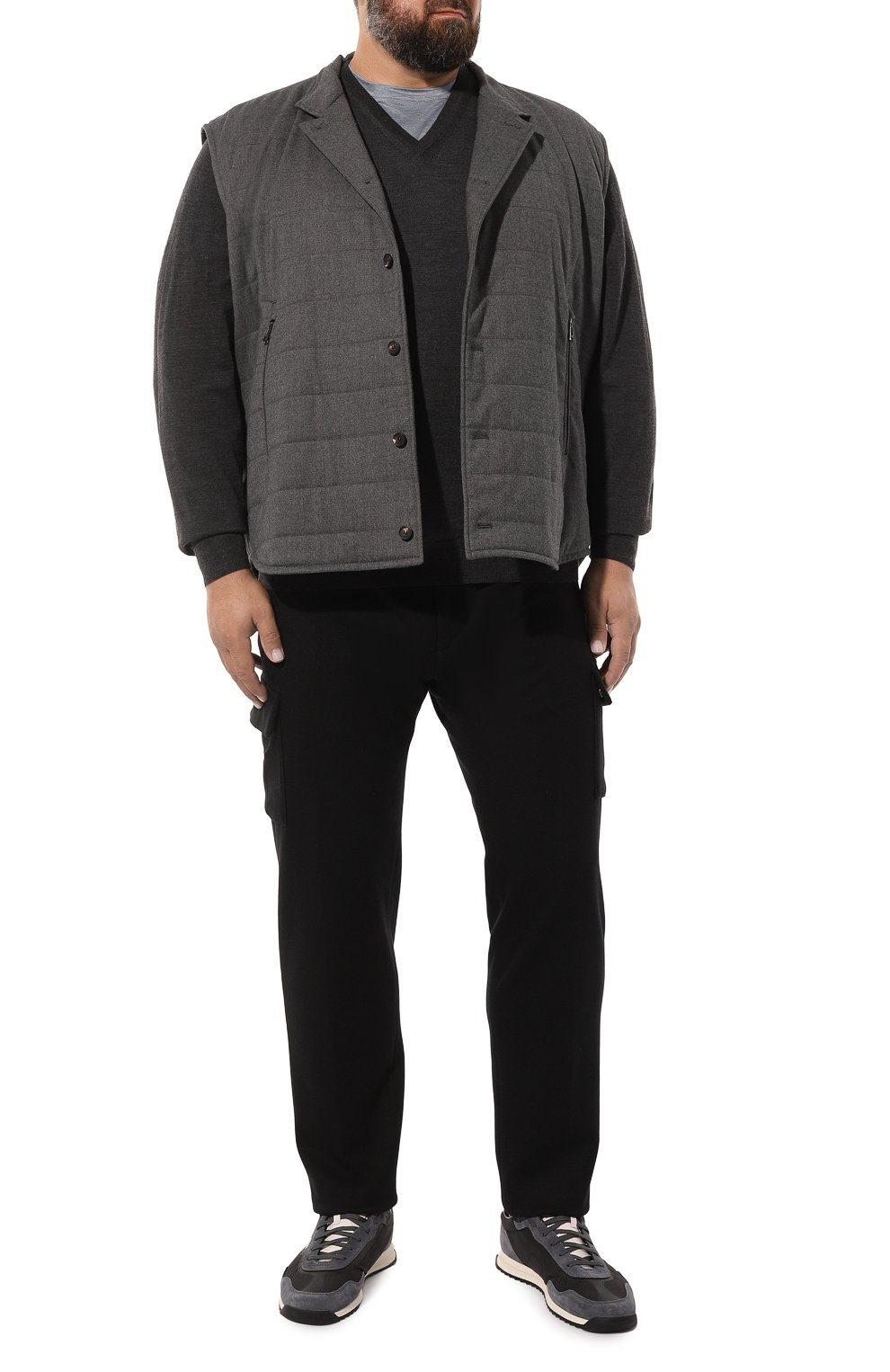 Шерстяной пуловер CANALI, арт. C0029B/MK00077, фото 2