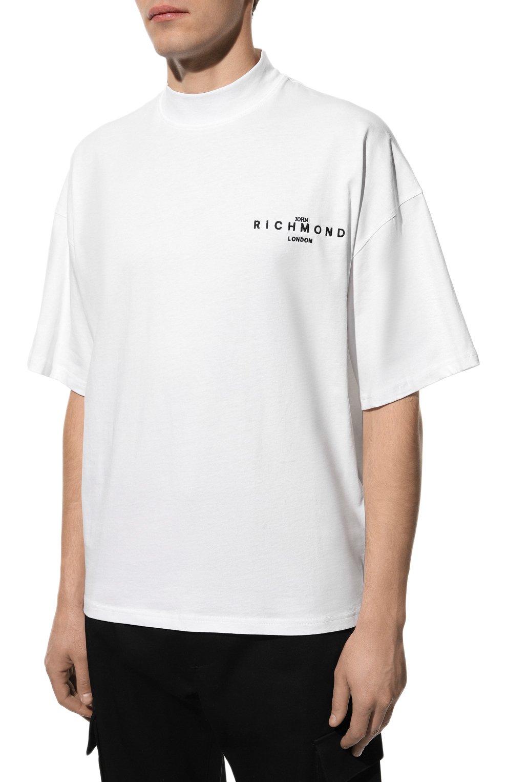 Хлопковая футболка JOHN RICHMOND, арт. RMA22093TS, фото 3