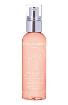 Тоник flowers rain (100ml) CINQ MONDES бесцветного цвета, арт. 1113500F | Фото 1 (Региональные ограничения белый список (Axapta Mercury): Не проставлено; Тип продукта: Тоники; Нос: Не проставлено; Назначение: Для лица)