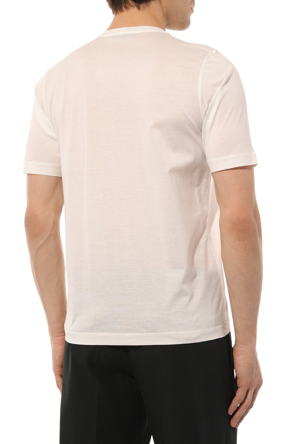 Хлопковая футболка ZILLI, арт. MBZ-NT540-0PTI1/MC01, фото 4