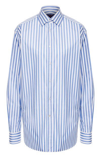 Хлопковая рубашка RALPH LAUREN голубого цвета по цене 99750 руб., арт. 290790674, фото 1 Хлопковая рубашка RALPH LAUREN, арт. 290790674, фото 1