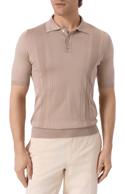 Шелковое поло ZILLI, арт. KBP002M0640VCHP00, фото 3