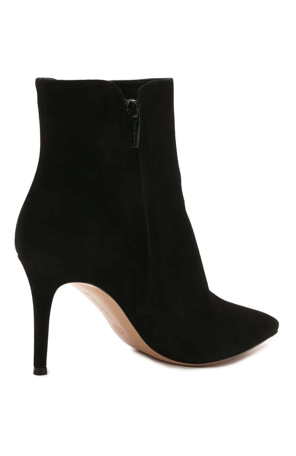 Замшевые ботильоны на шпильке GIANVITO ROSSI, арт. G70321.85RIC.CASNER0, фото 4