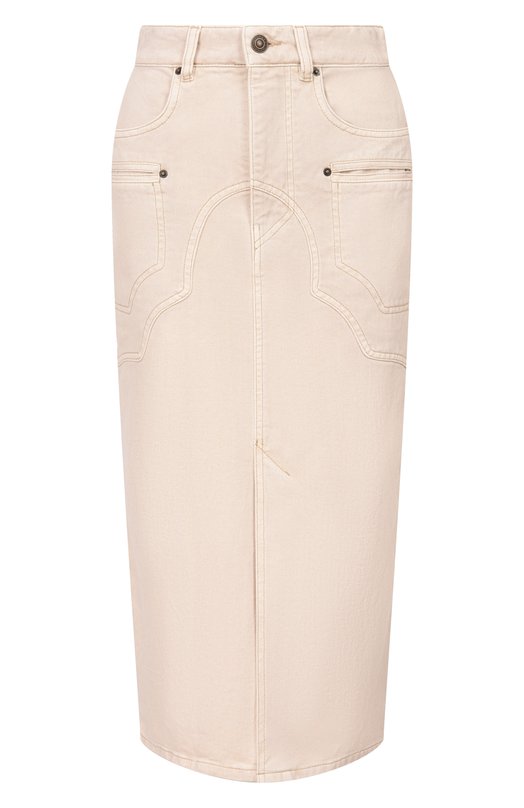 Джинсовая юбка Isabel Marant 25PJU0329FA/C1P01I Бежевый 25PJU0329FA/C1P01I