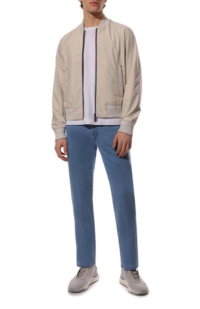 Джинсы ZEGNA голубого цвета по цене 57750 руб., арт. UZI70/GAN, фото 2 Джинсы ZEGNA, арт. UZI70/GAN, фото 2