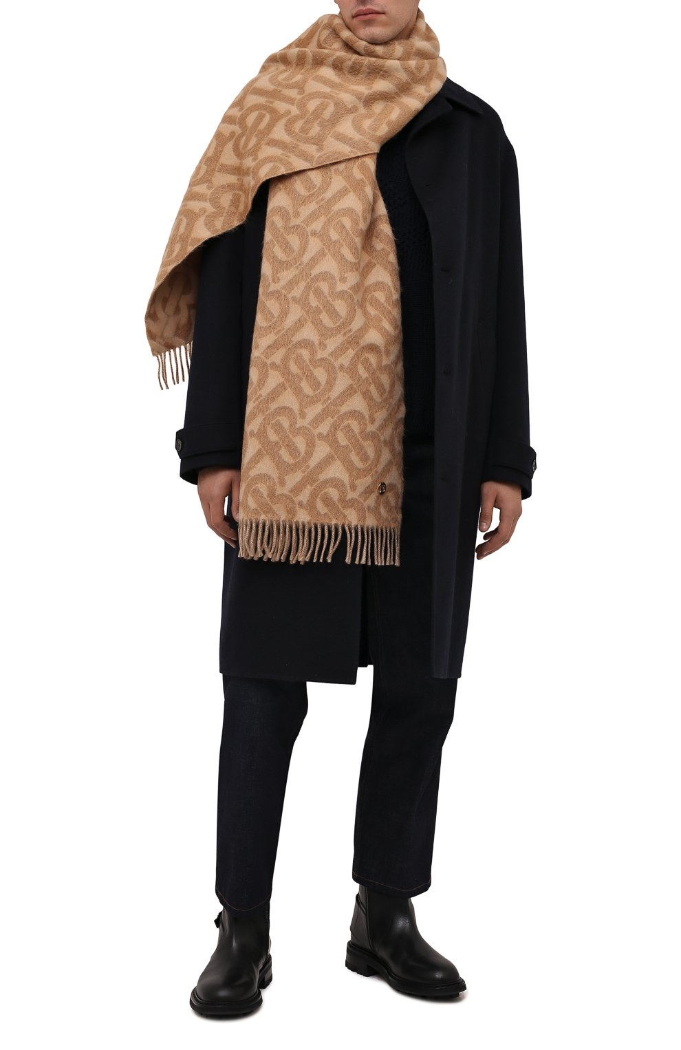 Шарф из кашемира и шерсти BURBERRY, арт. 8045337, фото 2