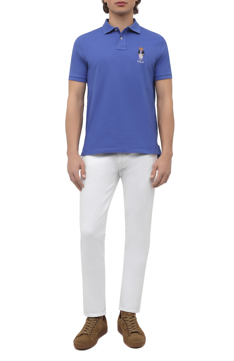 Хлопковое поло POLO RALPH LAUREN, арт. 710853312, фото 2