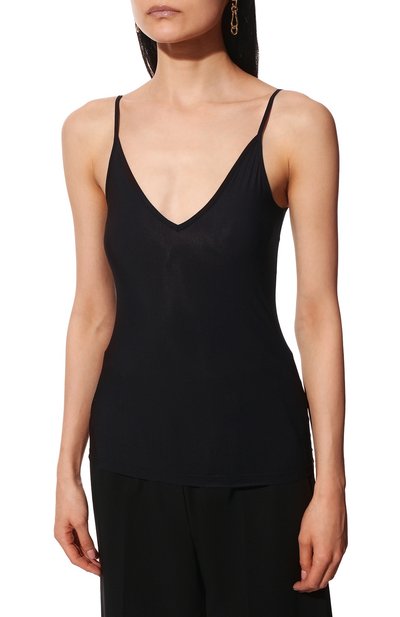 Топ JIL SANDER черного цвета по цене 16850 руб., арт. JSCU705046-WU477108, фото 3 Топ JIL SANDER, арт. JSCU705046-WU477108, фото 3
