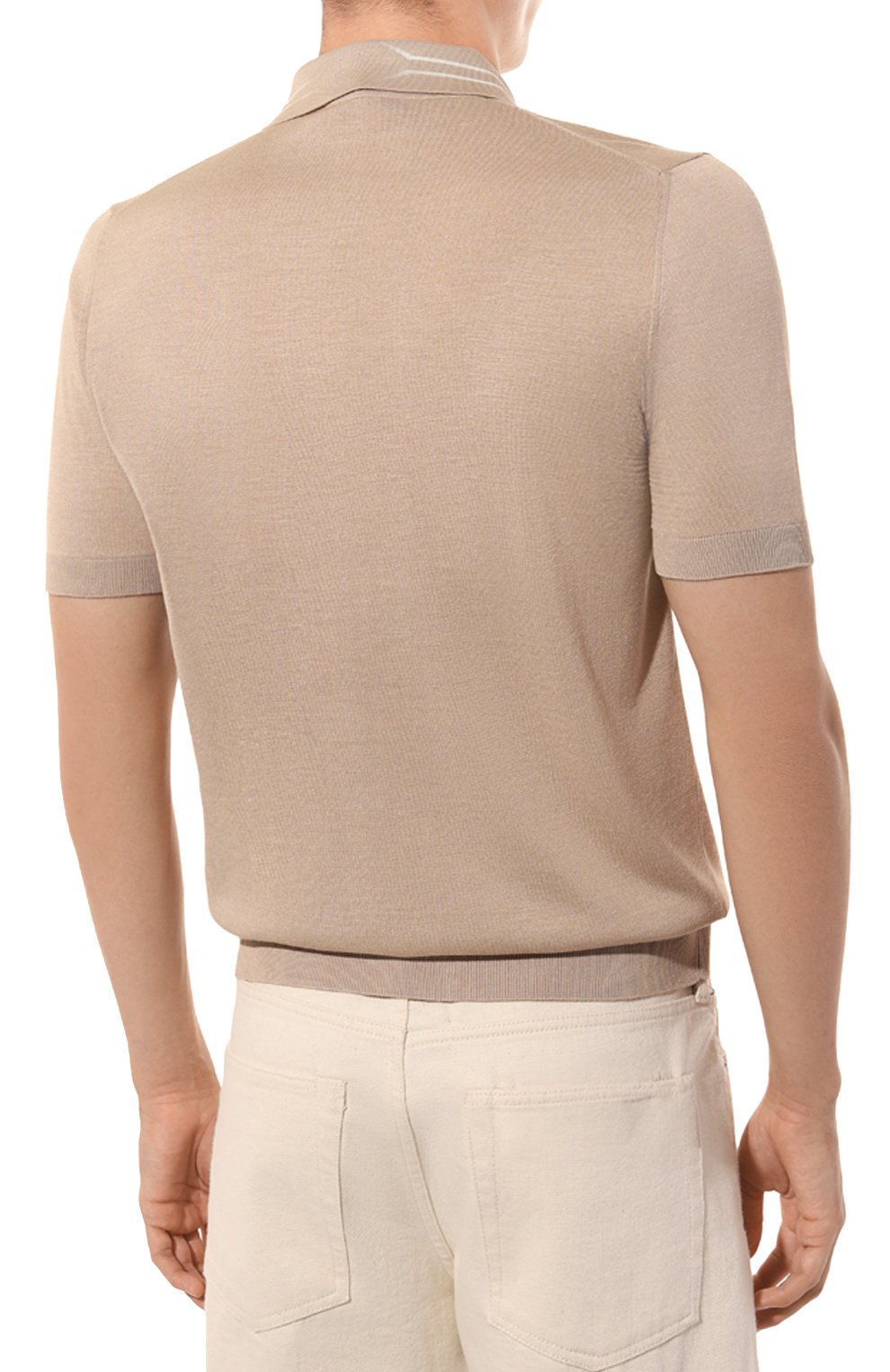 Шелковое поло ZILLI, арт. KZP002M0630VZS000, фото 4