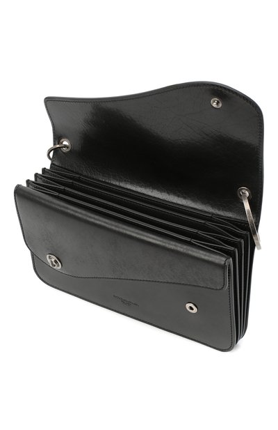 Кожаная сумка biker DOLCE & GABBANA черного цвета по цене 212000 руб., арт. BM6944/AW352, фото 4 Кожаная сумка biker DOLCE & GABBANA, арт. BM6944/AW352, фото 4