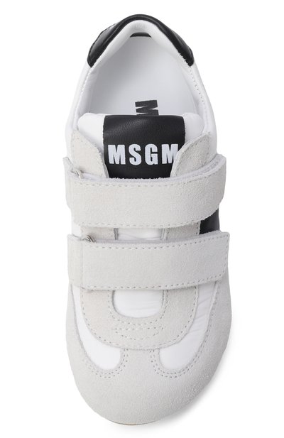 Комбинированные кеды MSGM KIDS, арт. 82476/VAR2_002, фото 4