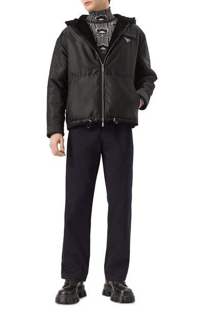 Шерстяная водолазка PRADA, арт. UMR500-1ZOE-F0967-212, фото 2