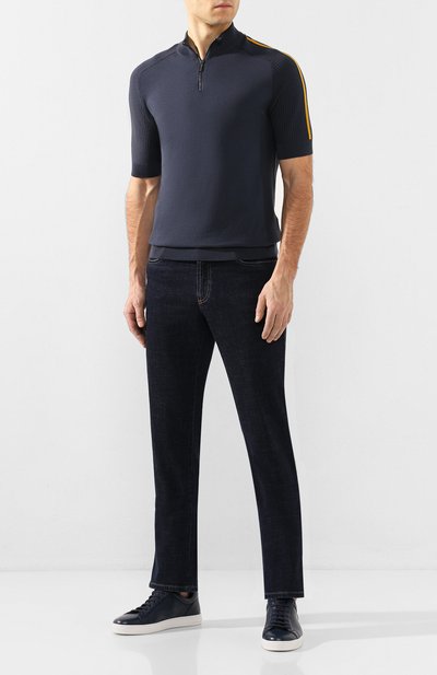 Кожаные кеды MORESCHI, арт. 90042925, фото 2