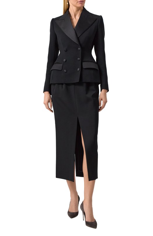 Замшевые туфли Cardinale 90 Dolce & Gabbana CD1840/B7260 Серый  CD1840/B7260 Фото 2