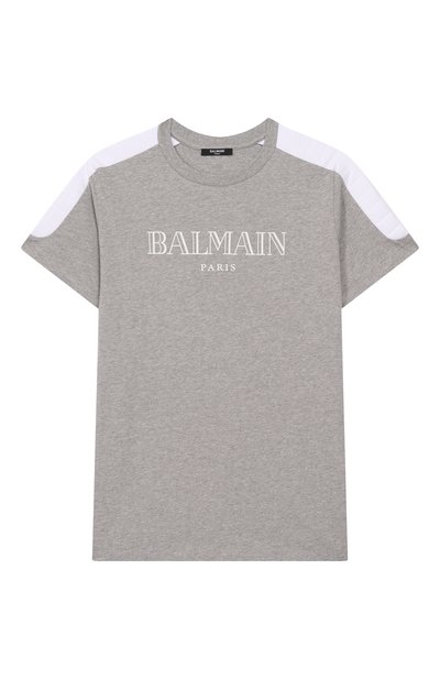 Хлопковая футболка BALMAIN, арт. BW8Q71