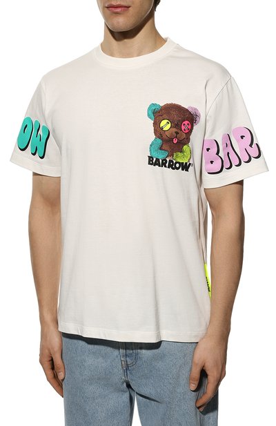 Хлопковая футболка BARROW, арт. 031362, фото 3