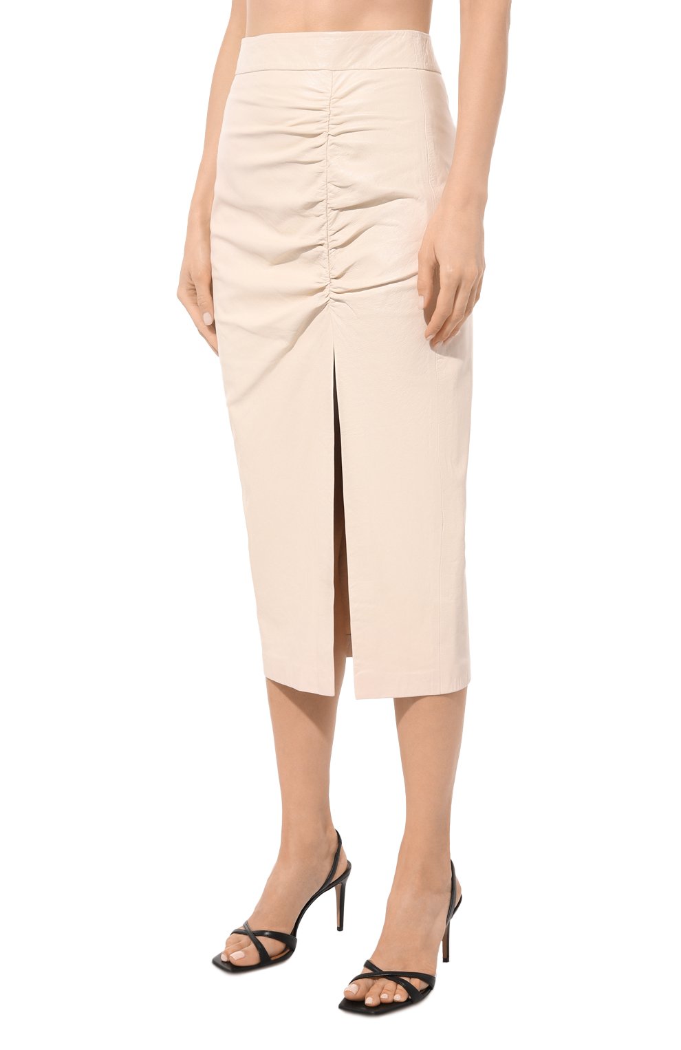 Кожаная юбка ZEYNEP ARCAY, арт. FW20SK26, фото 3