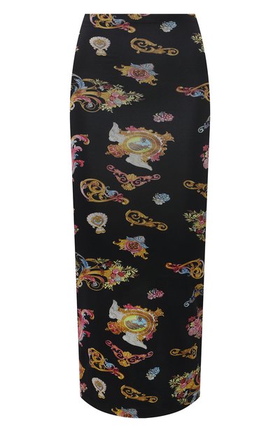 Женская юбка из вискозы VERSACE JEANS COUTURE, арт. A9HWA330-WDP816/S0020