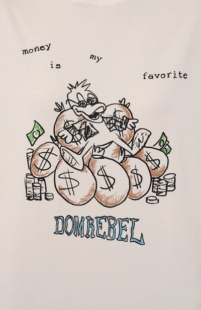 Хлопковая ф утболка DOMREBEL, арт. FAV0RITE/T-SHIRT, фото 5