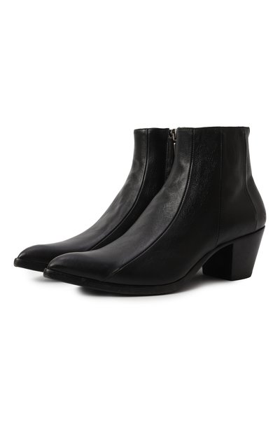 Женские кожаные казаки lukas SAINT LAURENT, арт. 558996/0Z000