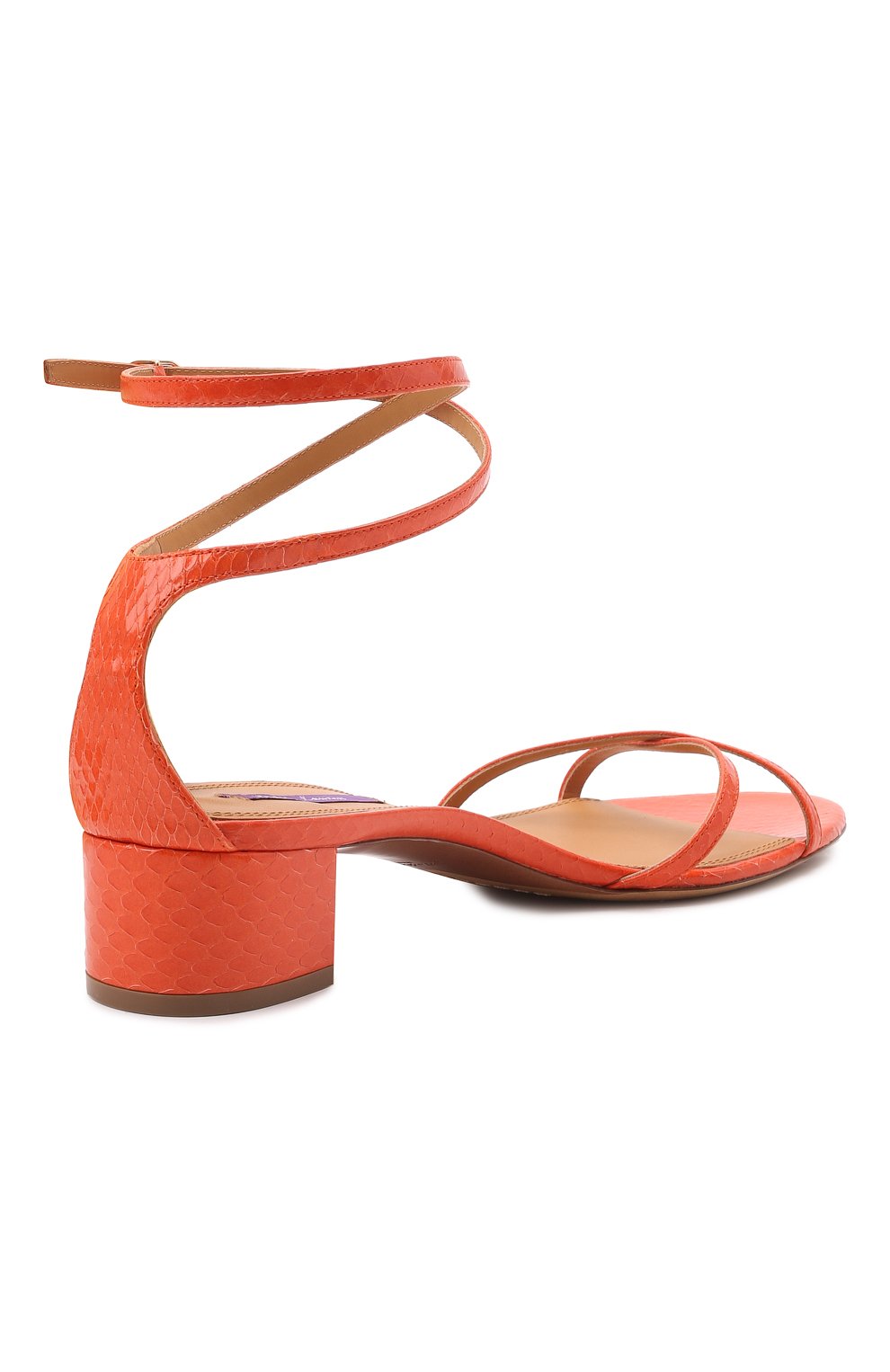 Босоножки pearlina из кожи змеи RALPH LAUREN, арт. 800866658, фото 5