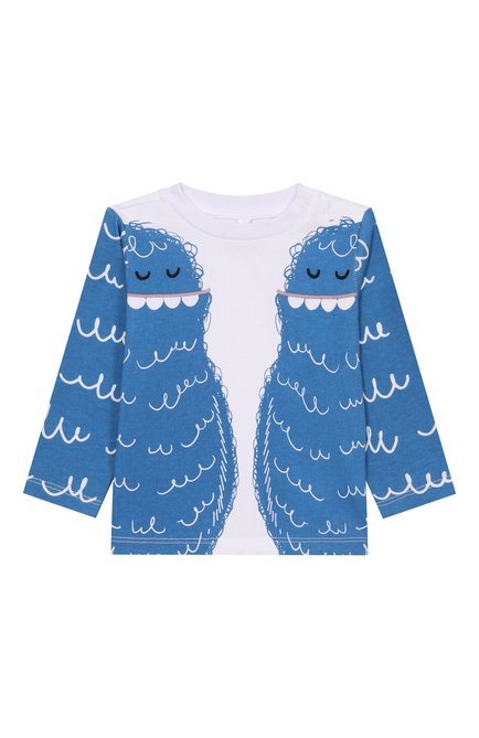 Хлопковый лонгслив STELLA MCCARTNEY, арт. TX8540